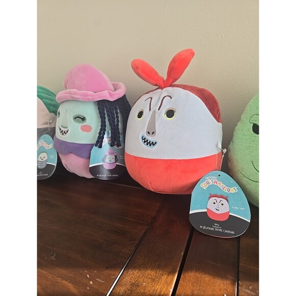 The Nightmare Before Christmas Squishmallows Halloween Lock Shock Barrel Boogie - Picture 3 of 4